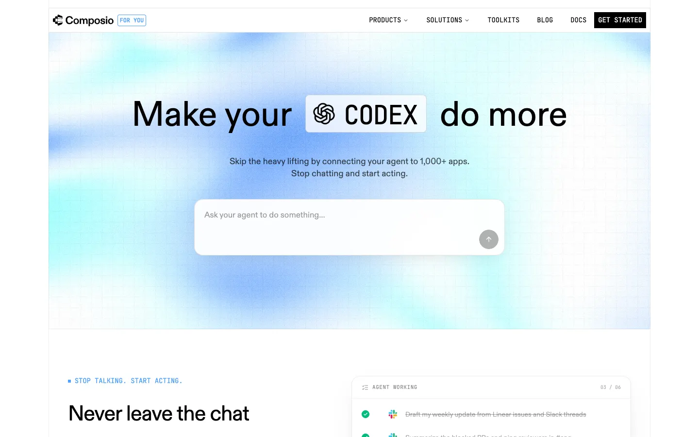 Composio screenshot